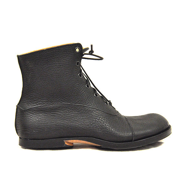 Cydwoq Handmade Helmet Black Leather Boots Size 42 Men’s 8.5 Hamlet – Cydwoq main image 3