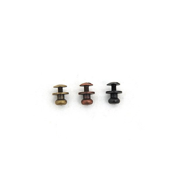 Screwed On Rivet Button