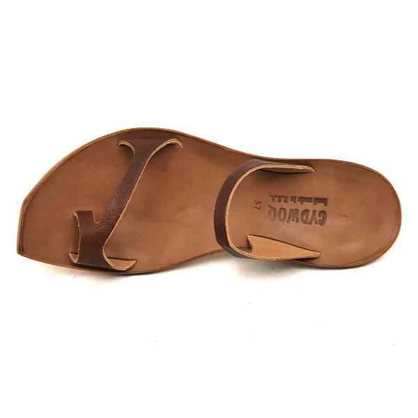 Cydwoq Revival. Women's sandal in woven tan leather. Made in California. –  Bulo